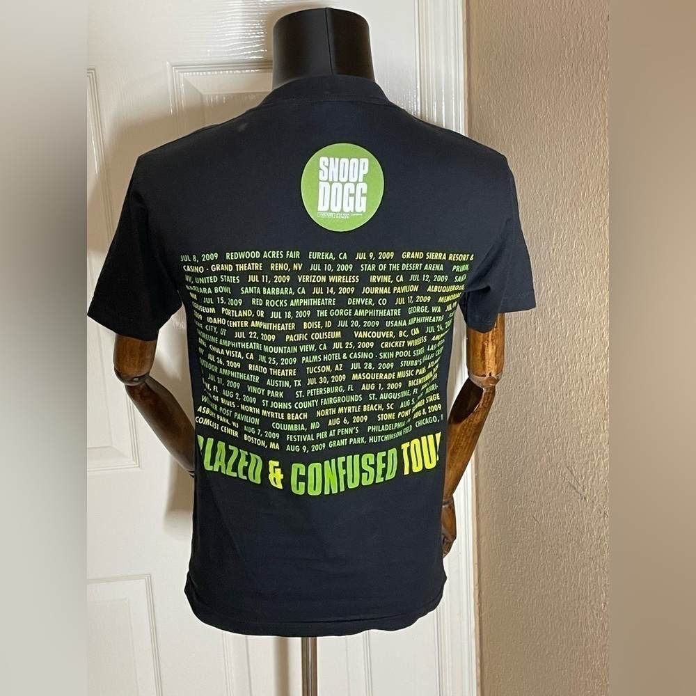 Snoop Dogg "Blazed & Confused Tour" 2009 Cali Concert T-shirt Small​​​​​​​​​​​​ - Picture 4 of 11